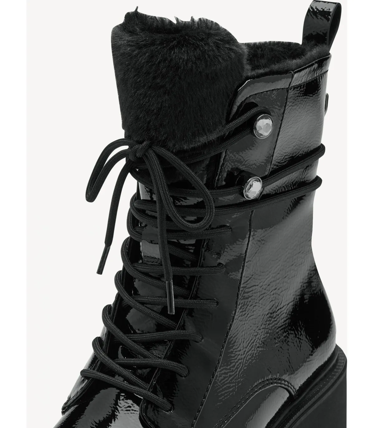 Tamaris Army Boot in Black 1-26292-41-018