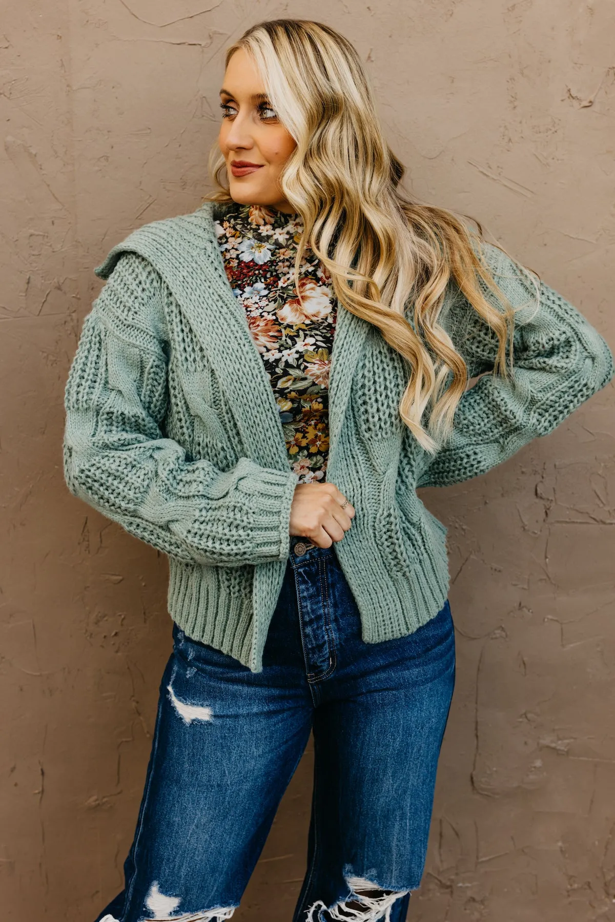 The Lucy Chunky Knit Cardigan