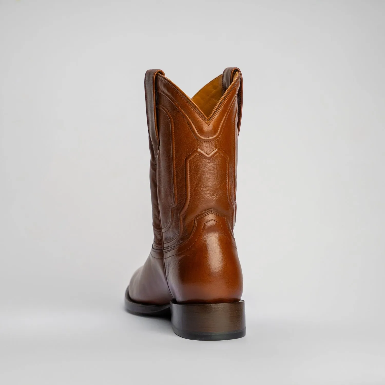 The Pendleton | Men's Roper Boot | Natural Grain Calfskin Leather | Whiskey