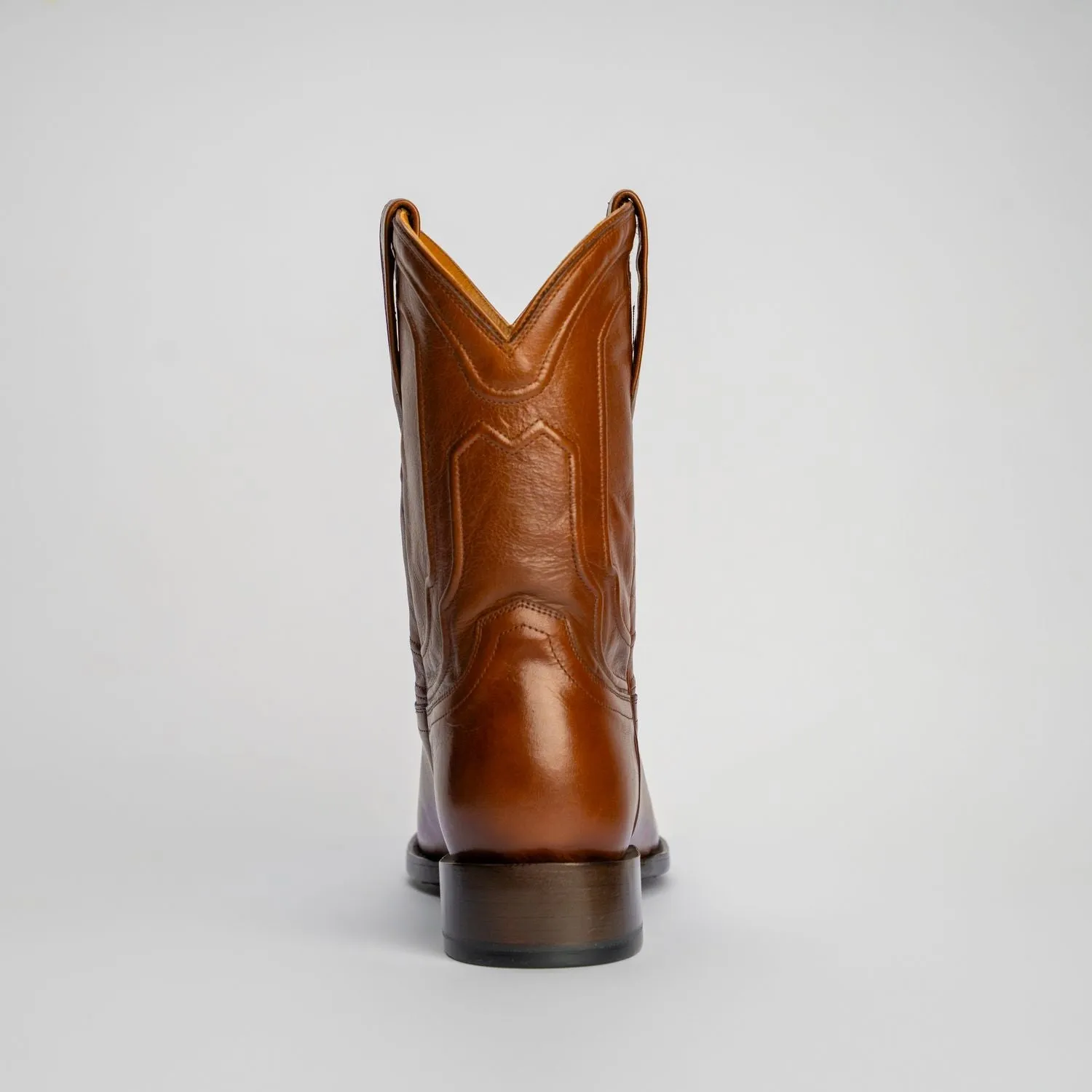 The Pendleton | Men's Roper Boot | Natural Grain Calfskin Leather | Whiskey