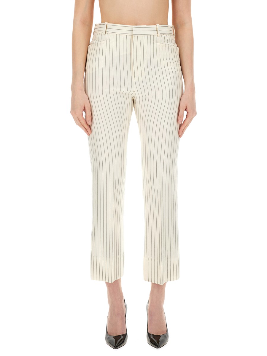 TOM FORD    PINSTRIPE PANTS