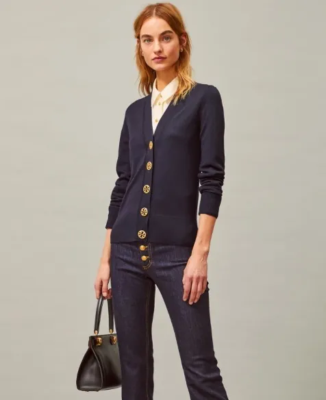 Tory Burch  |Casual Style Wool Street Style Long Sleeves Plain
