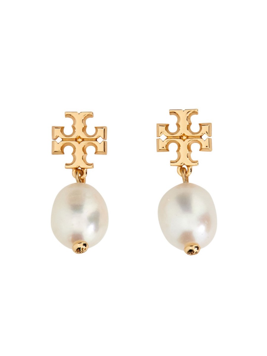 TORY BURCH    KIRA DANGLE EARRINGS WITH PEARL