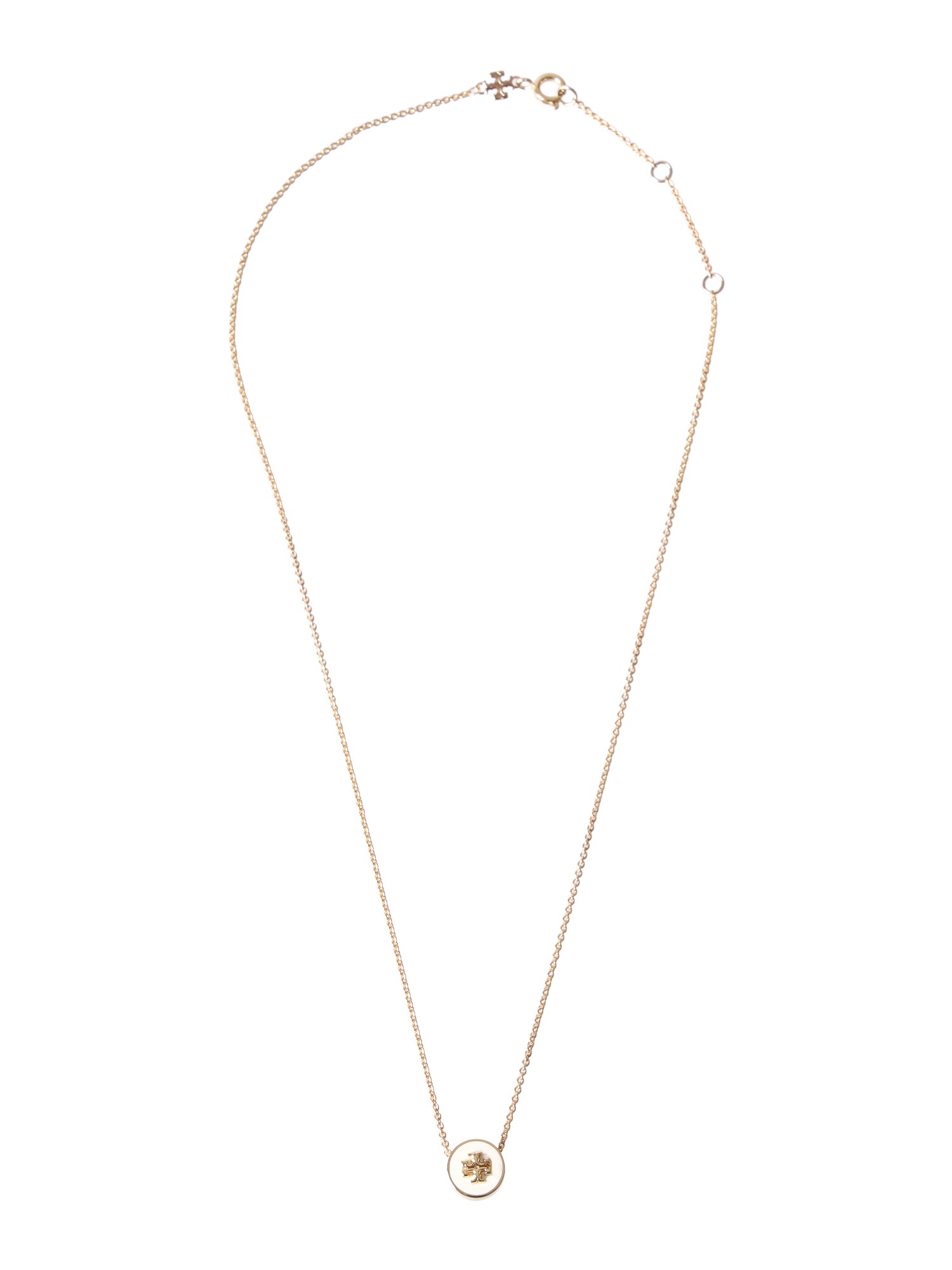 TORY BURCH    KIRA NECKLACE WITH LOGO PENDANT