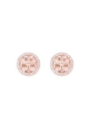 Tory Burch Miller Embellished Stud Earrings