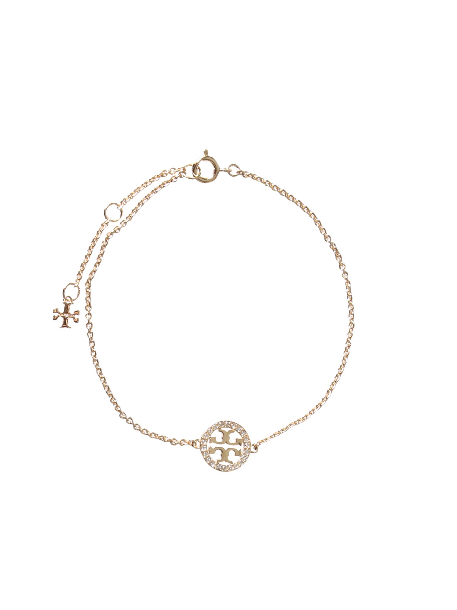 TORY BURCH    MILLER PAVÉ CHAIN BRACELET