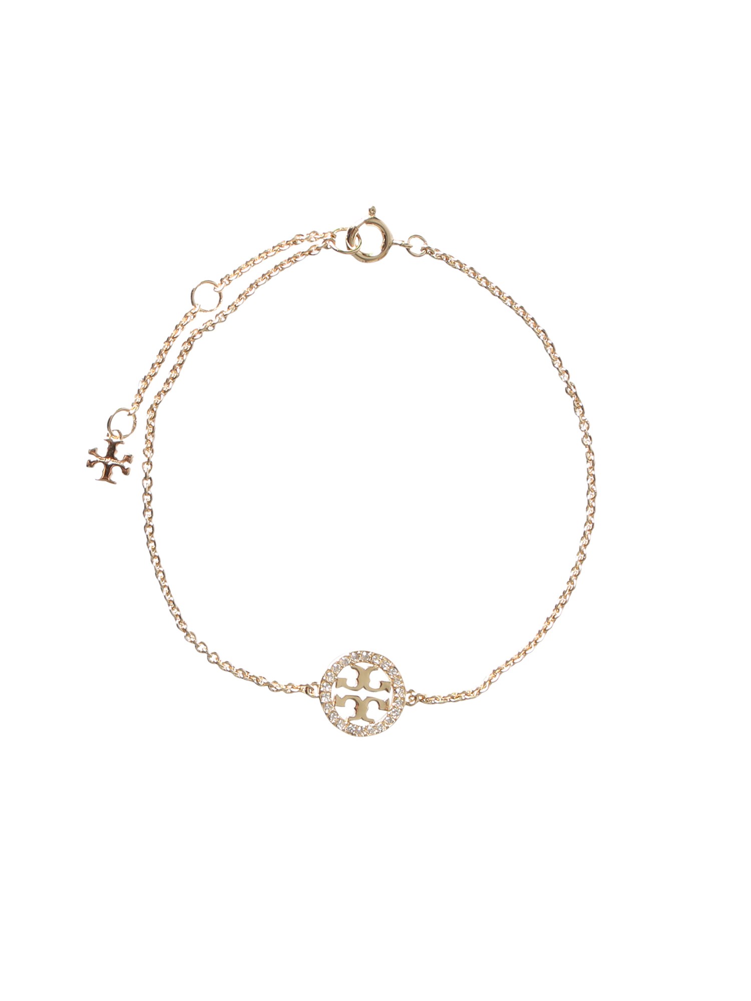 TORY BURCH    MILLER PAVÉ CHAIN BRACELET