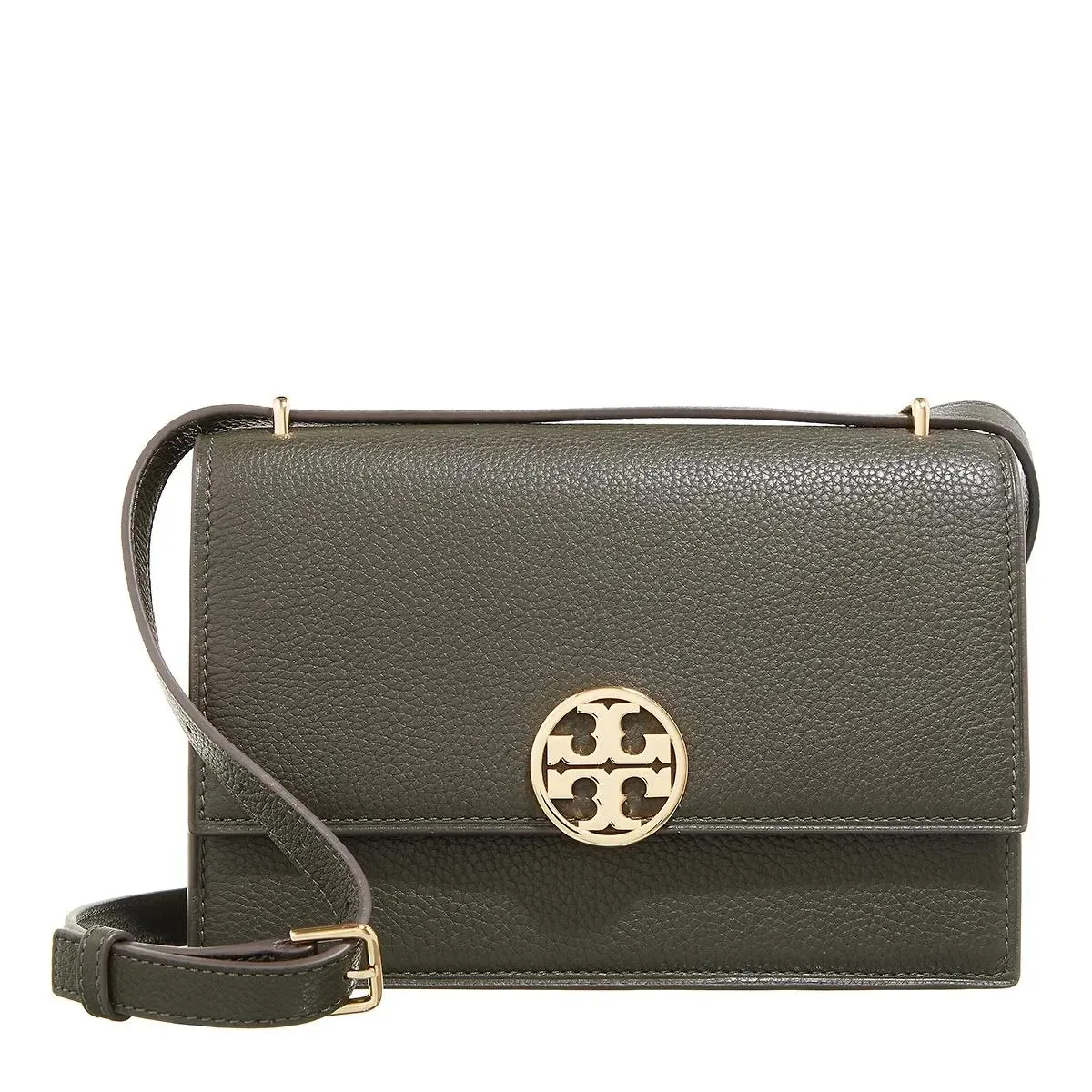 Tory Burch  Miller Shoulder Bag Dark Leccio