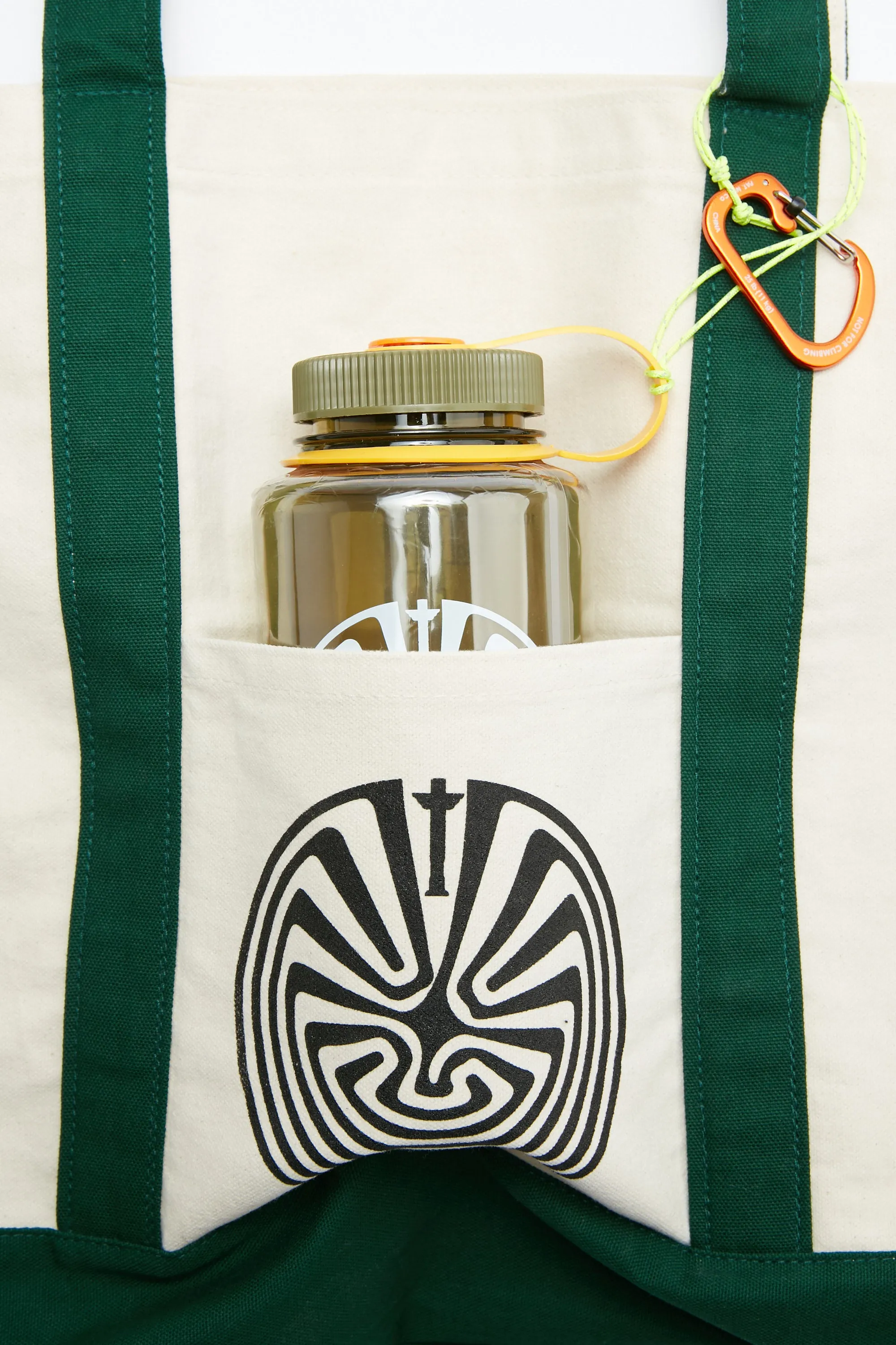 Totem Brand Co. "Totem in the Maze" Carry All Boat Tote Bag - Green