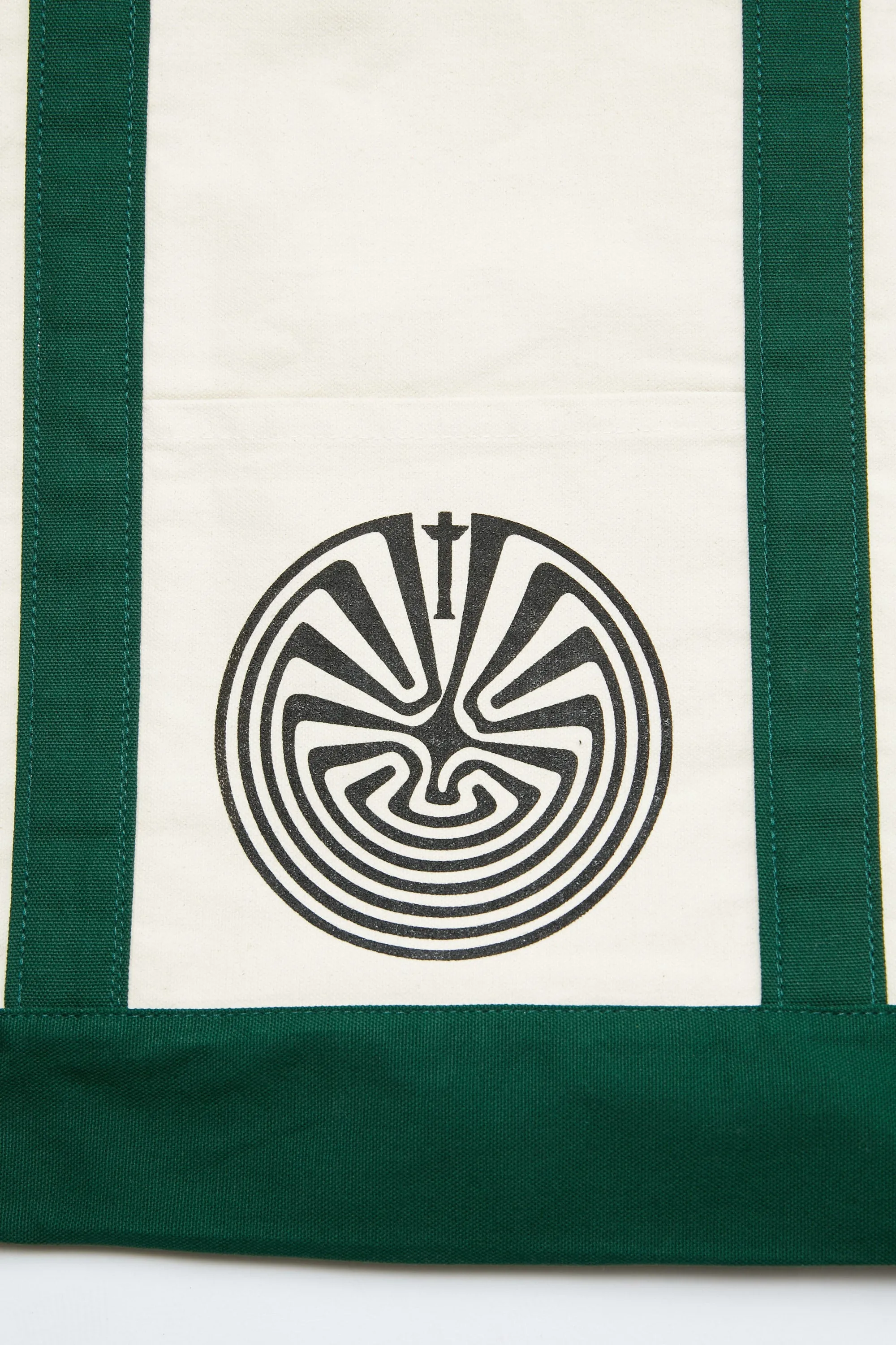 Totem Brand Co. "Totem in the Maze" Carry All Boat Tote Bag - Green