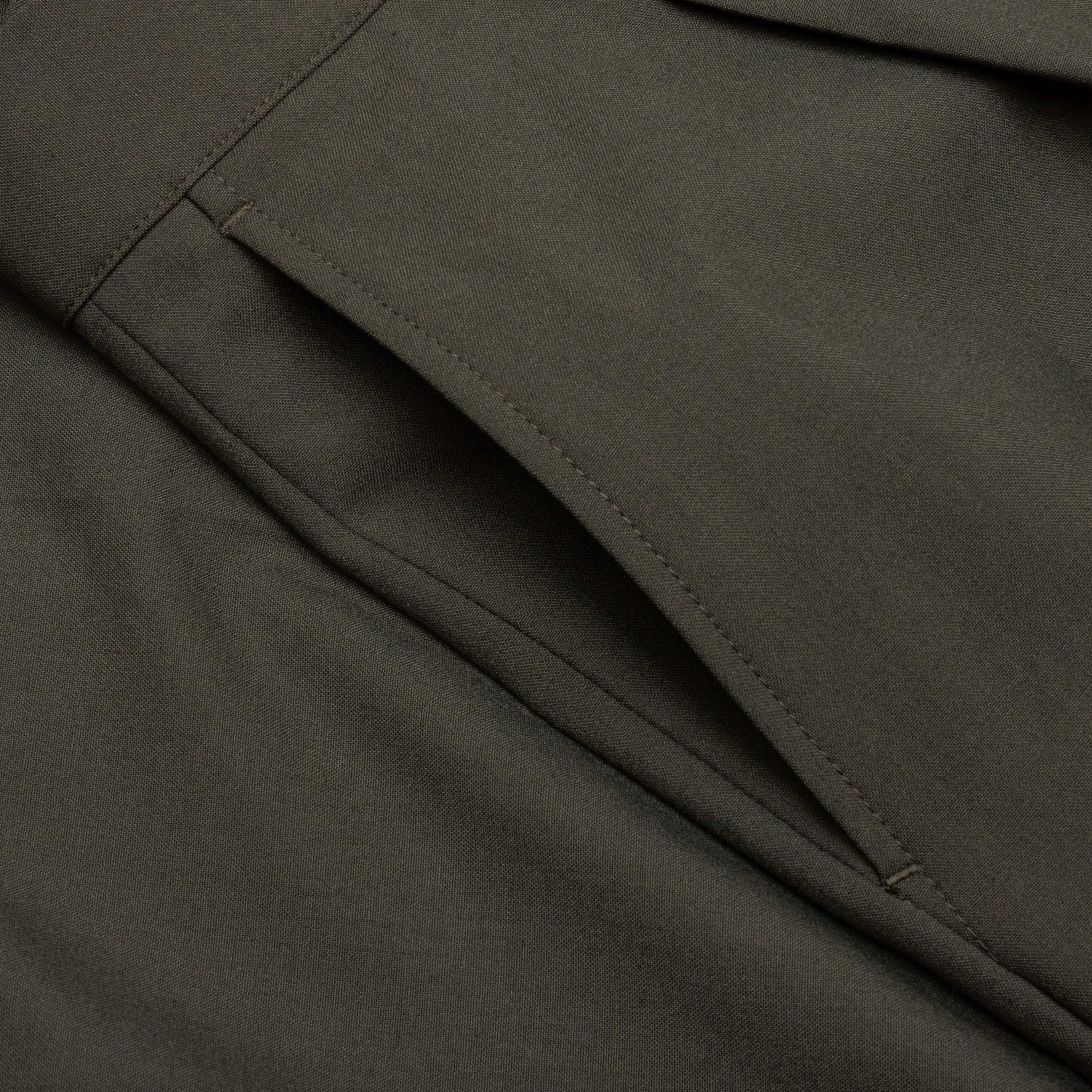 Tuck Pants - Olive Drab