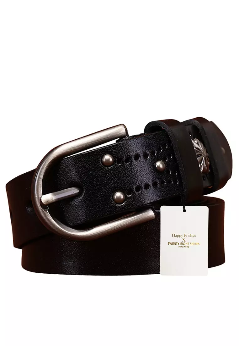 Twenty Eight Shoes Hardware Accessories Full Grain Leather Belt CP540