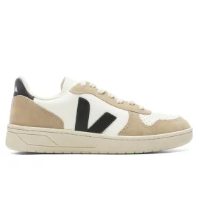 V-10 Leather - Extra White/Black Sahara