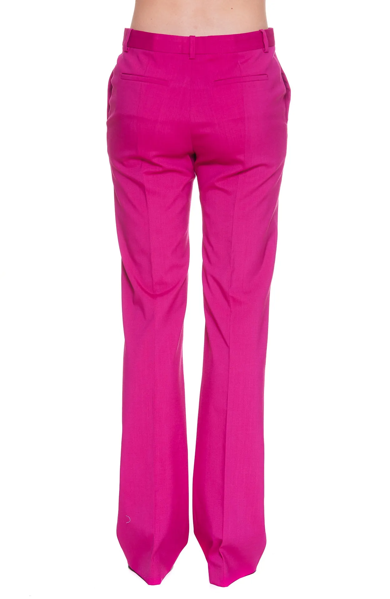 Versace Button Detailed Straight Leg Trousers