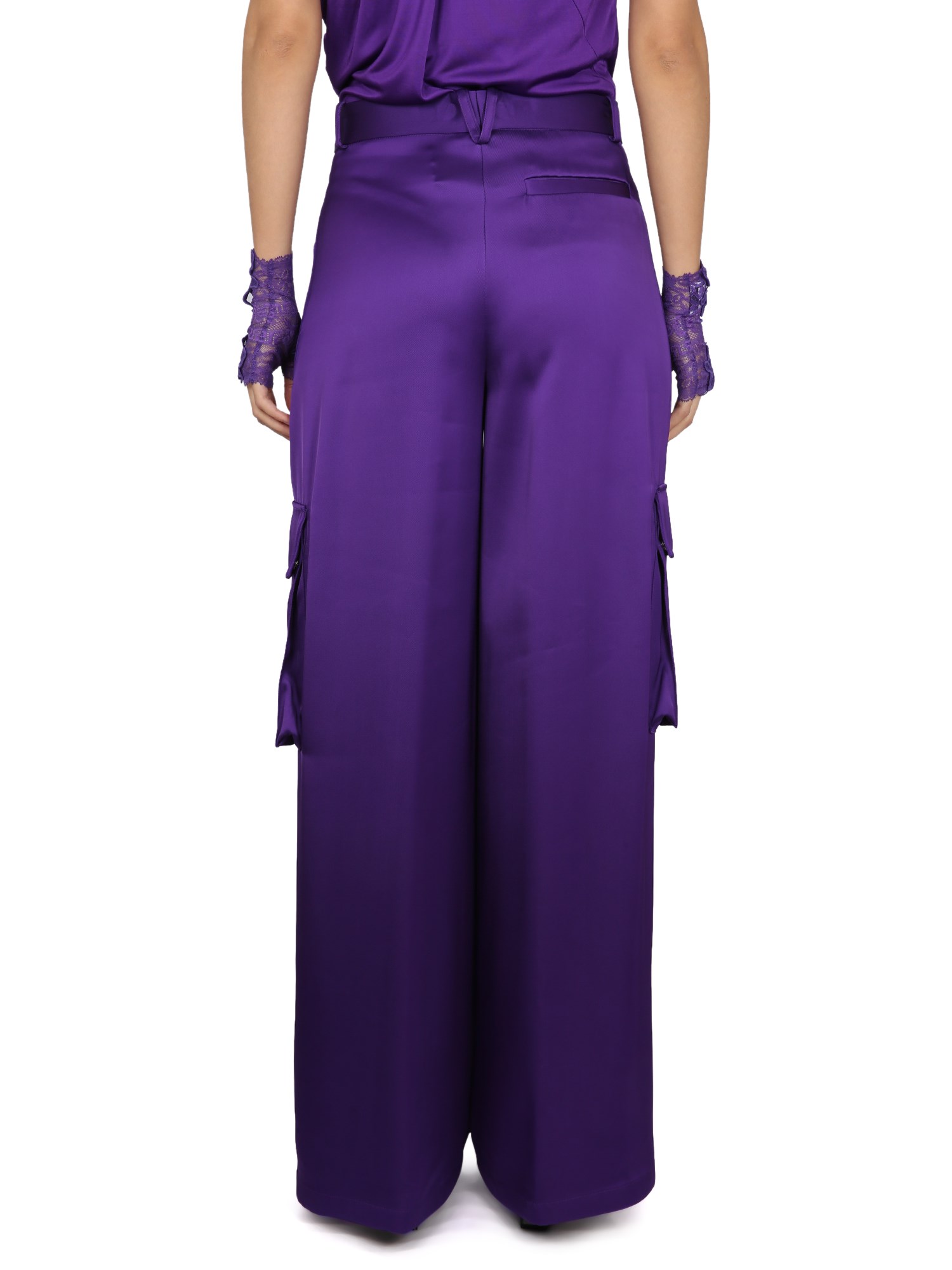 VERSACE    VISCOSE DUCHESSE PANTS