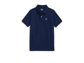 Vineyard Vines Kids Boys Heritage Pique Polo (Little Kid)