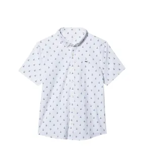 Vineyard Vines Kids Sailboat Micro Printed Short Sleeve (Toddler/Little Kids/Big Kids)