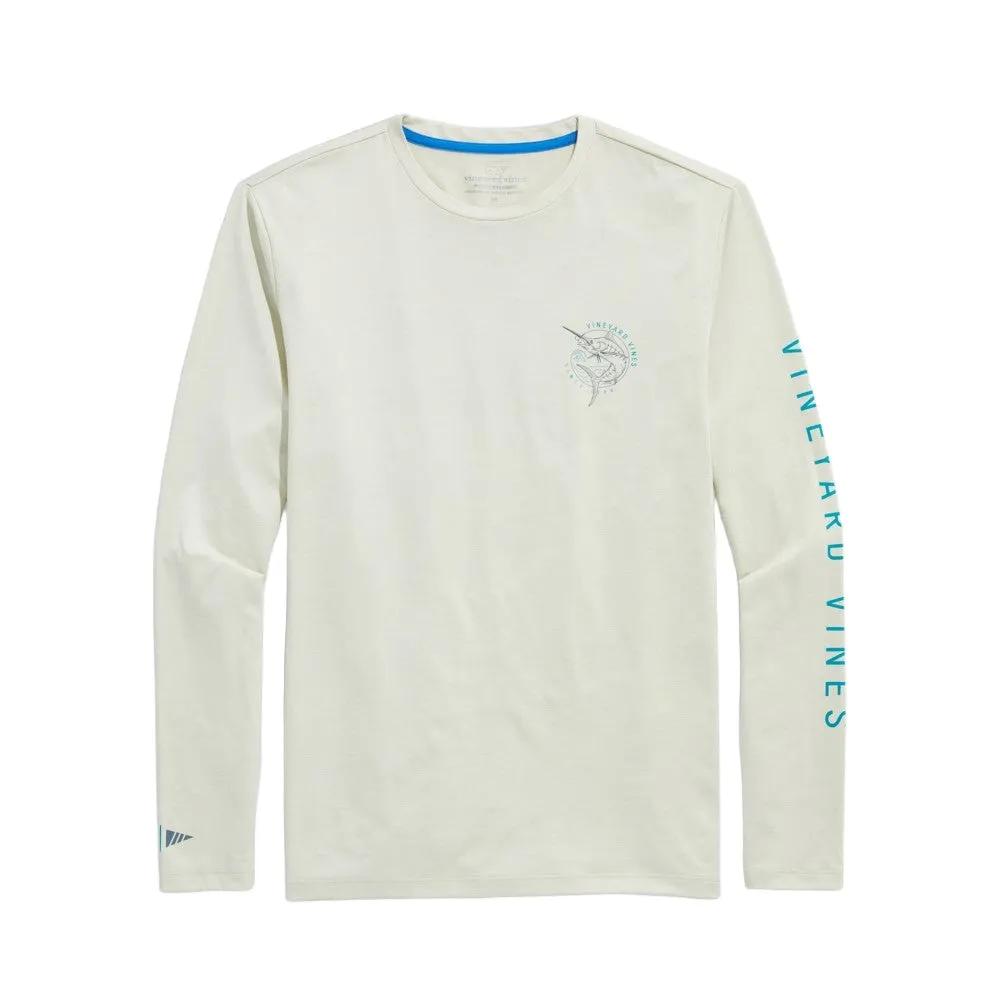 Vineyard Vines Mens Marlin Catch Long Sleeve T-Shirt