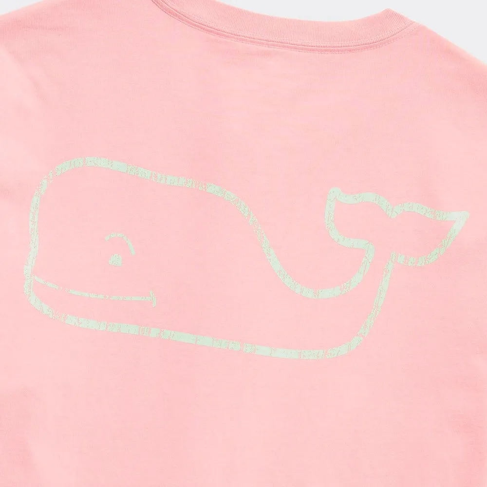 Vineyard Vines Mens Two Tone Vintage Whale Long Sleeve Pocket T-Shirt