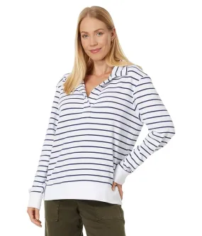 Vineyard Vines Striped Popover Sweatshirt