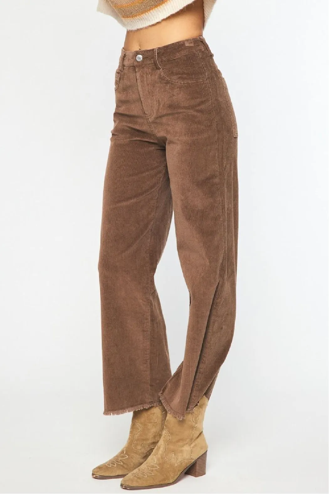 Wide Leg Corduroy Pants