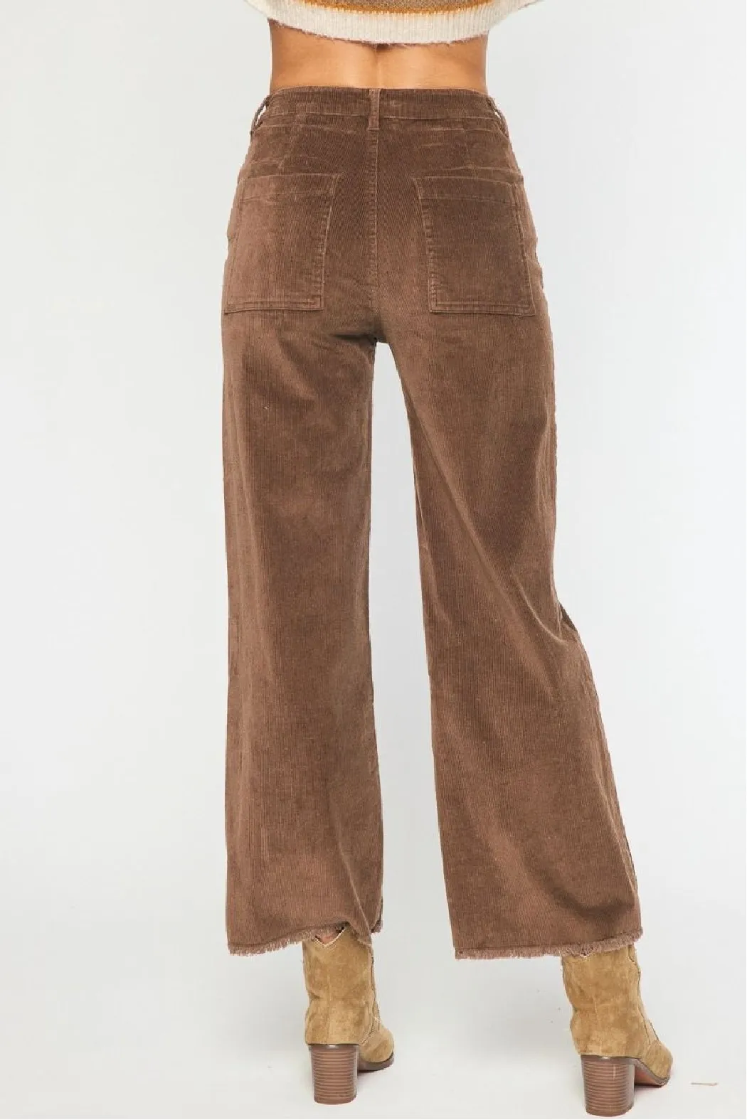 Wide Leg Corduroy Pants