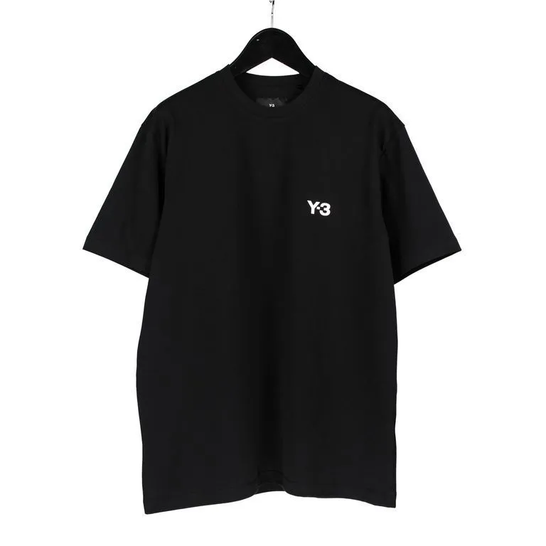 Yohji Yamamoto  |Crew Neck Pullovers Street Style Plain Cotton Short Sleeves