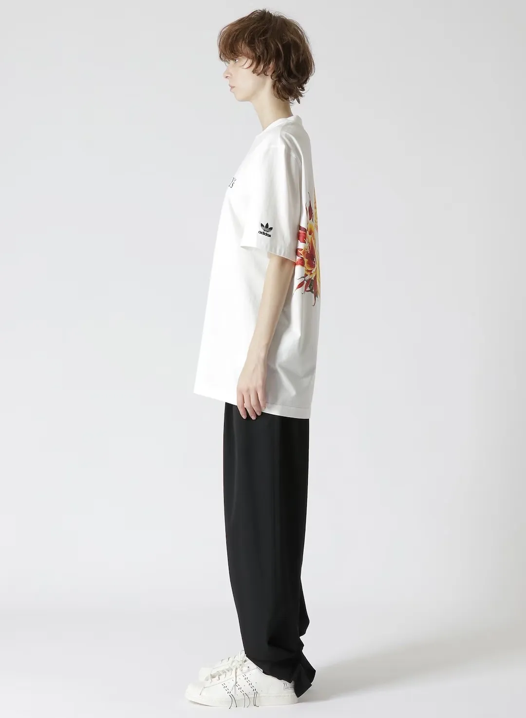 Yohji Yamamoto  |Crew Neck Pullovers Unisex Street Style Collaboration