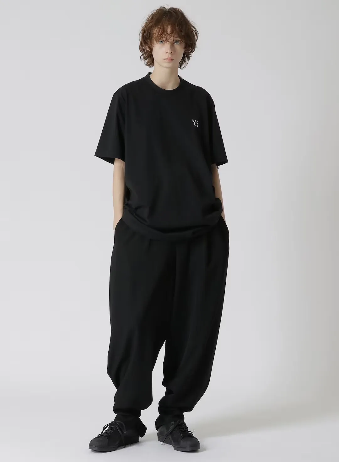 Yohji Yamamoto  |Crew Neck Pullovers Unisex Street Style Collaboration