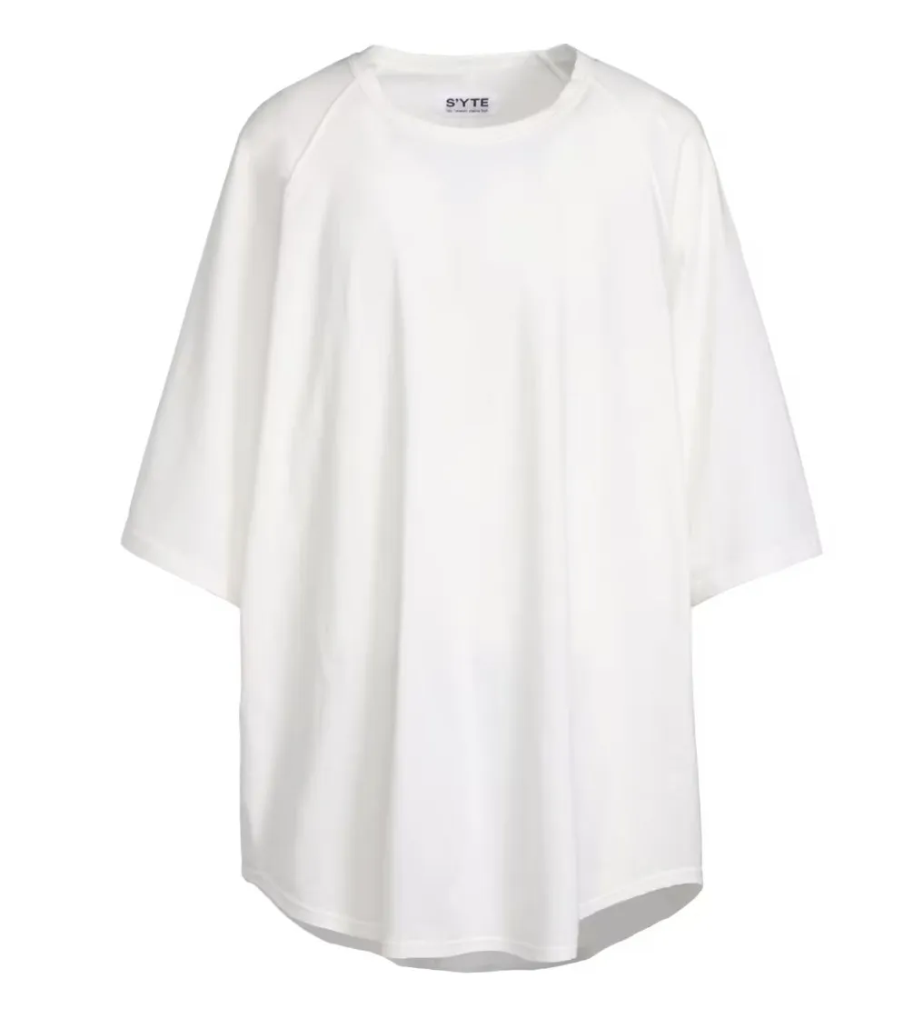 Yohji Yamamoto  |Pullovers Unisex Street Style U-Neck Plain Cotton